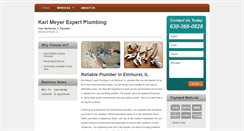 Desktop Screenshot of elmhurstlicensedplumber.com